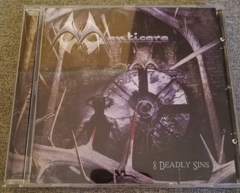 Manticora - 8 Deadly Sins CD Iced Earth , Edguy