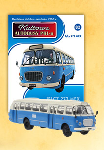 JELCZ 272 MEX - Kultowe Autobusy PRL - skala 1:72