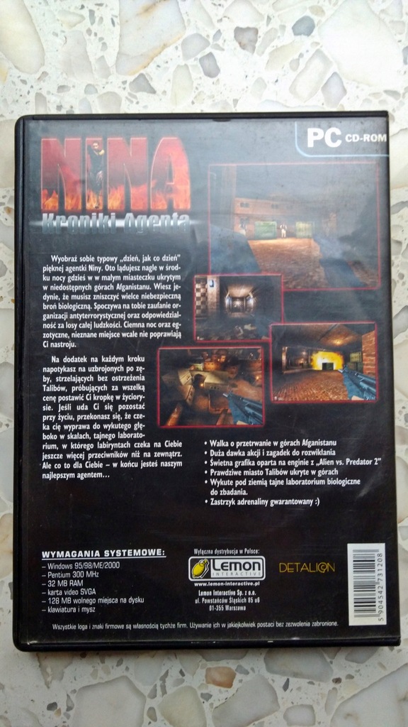 Купить Компакт-диск с игрой для ПК NINA Agent Chronicles Afghan Tunnels. ПЛ: отзывы, фото, характеристики в интерне-магазине Aredi.ru