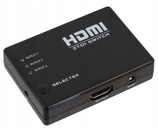 Switch HDMI Rozdzielacz 3x1 HDMI Full HD PILOT