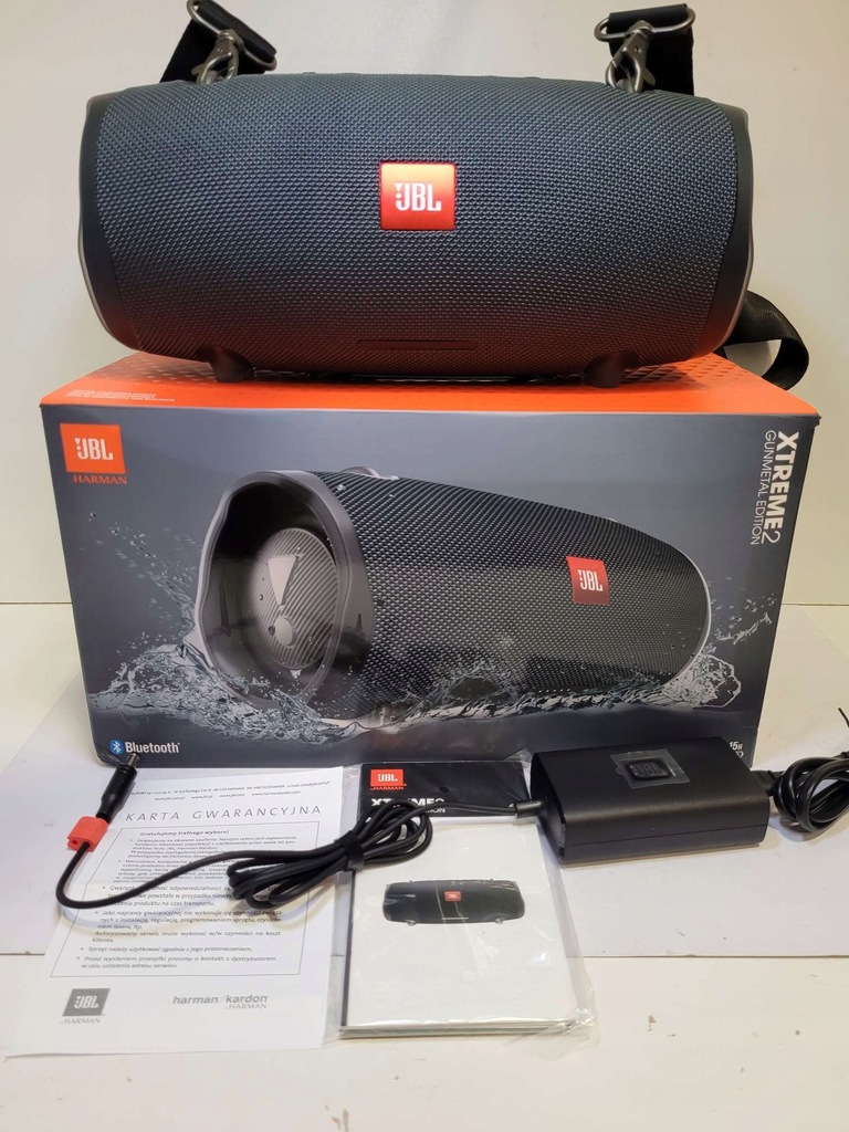 GŁOŚNIK JBL XTREME GUNMETAL EDITION KOMPLET 11645569840