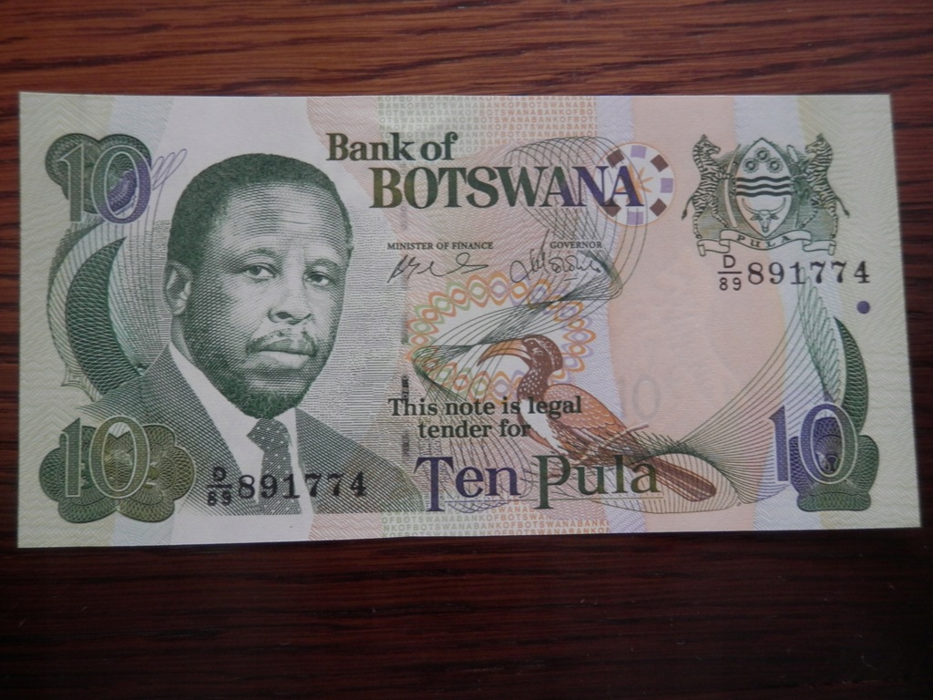 BOTSWANA 10 PULA 1999