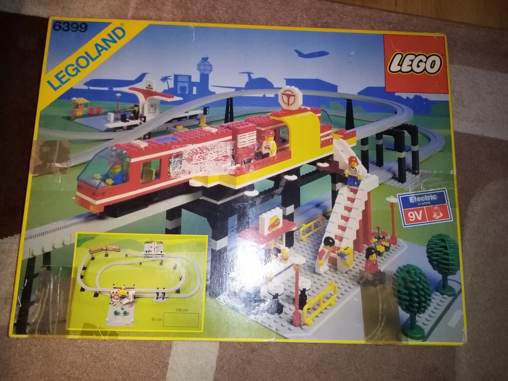 LEGO Space 6399 Airport Shuttle - RARYTAS - ZOBACZ
