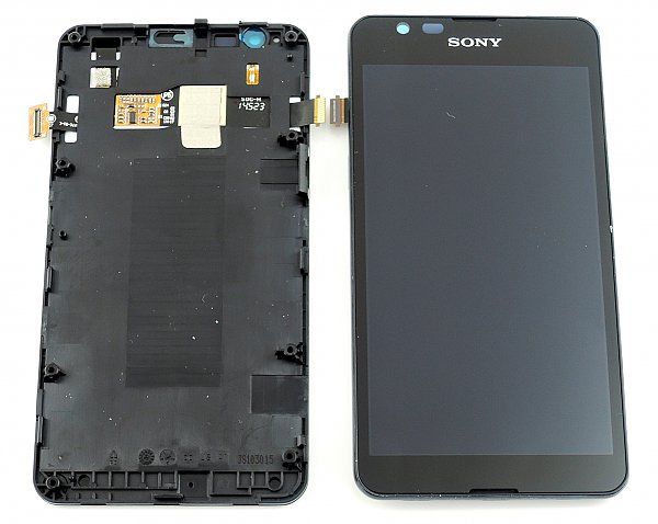 100%ORY WYŚWIETLACZ LCD RAMKA SONY XPERIA E4g