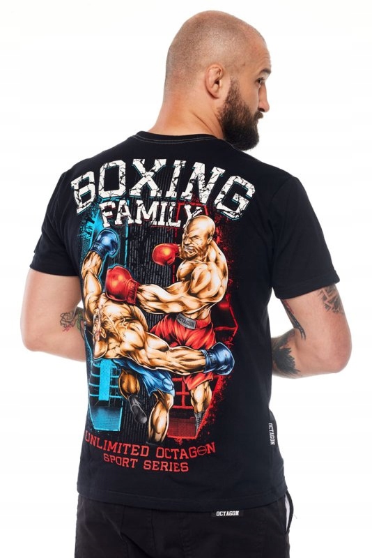 T-shirt koszulka Octagon Sport Series Boxing Family unlimited - S