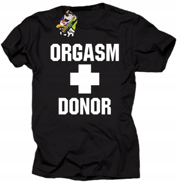 KOSZULKA Męska: Orgasm Donor /XL