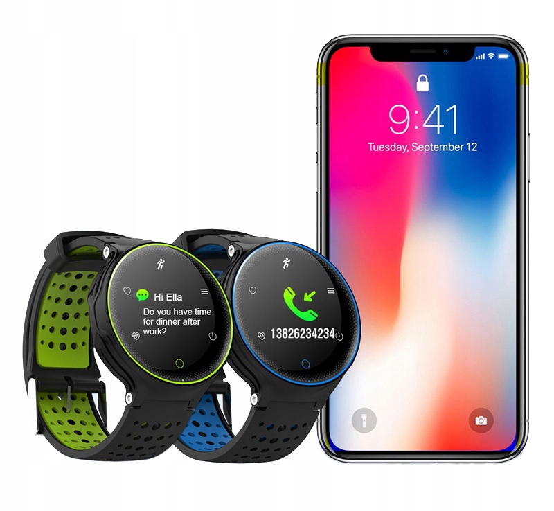 SmartWatch X2 PLUS Oksymetr Pulsometr Tryb Sex - 7658597117 - oficjalne archiwum Allegro