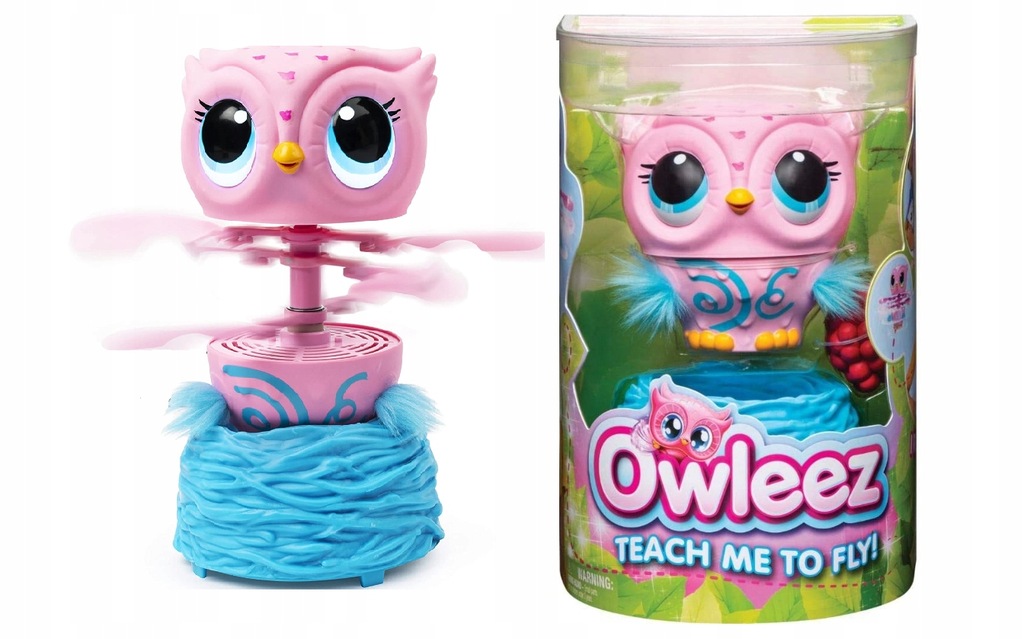OWLEEZ LATAJĄCA SOWA INTERAKTYWNA NAUCZ MNIE LATAĆ - 13337155662 ...