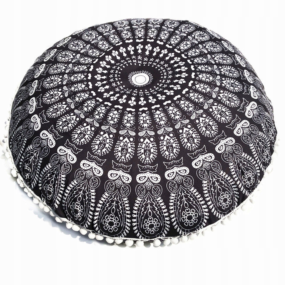 Poduszka Pufa Puf Medytacja Mandala Wielka 80cm 7796773683 Oficjalne Archiwum Allegro