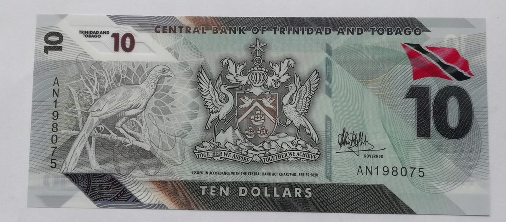 Trinidad and Tobago 10 dolar 2020