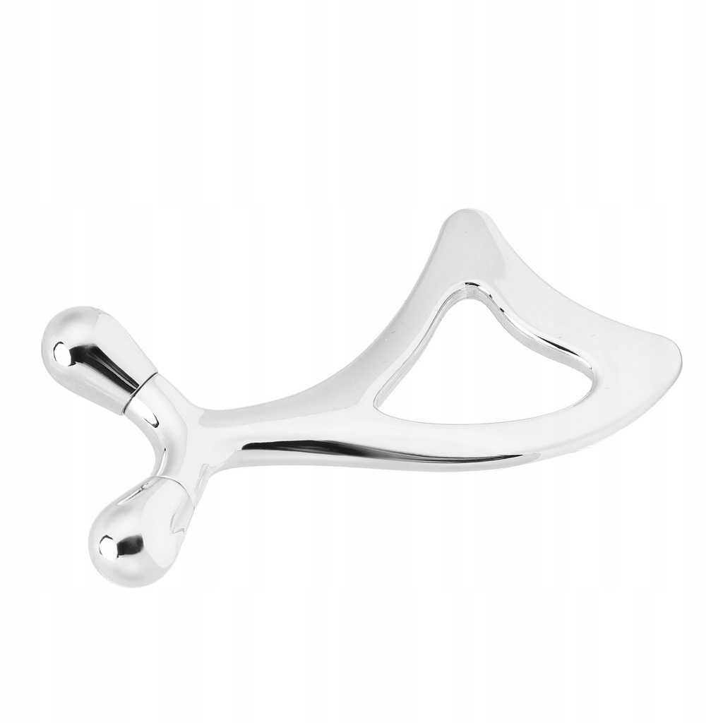 Masażer do twarzy Metal Gua Sha Round Edge Spoon