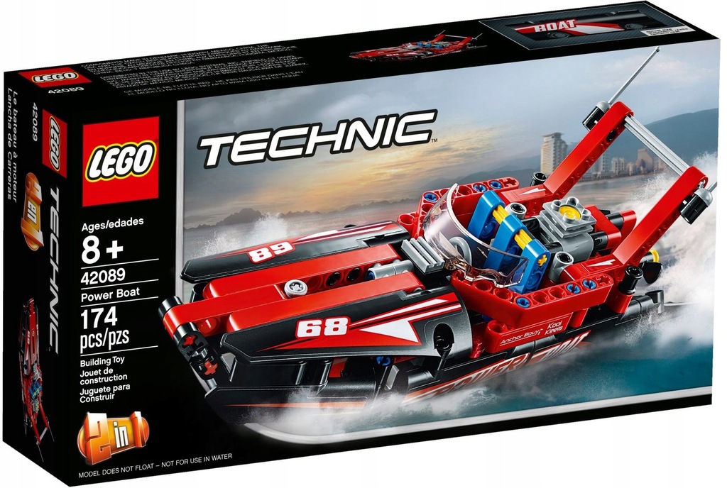 Klocki LEGO Technic Motorówka 42089
