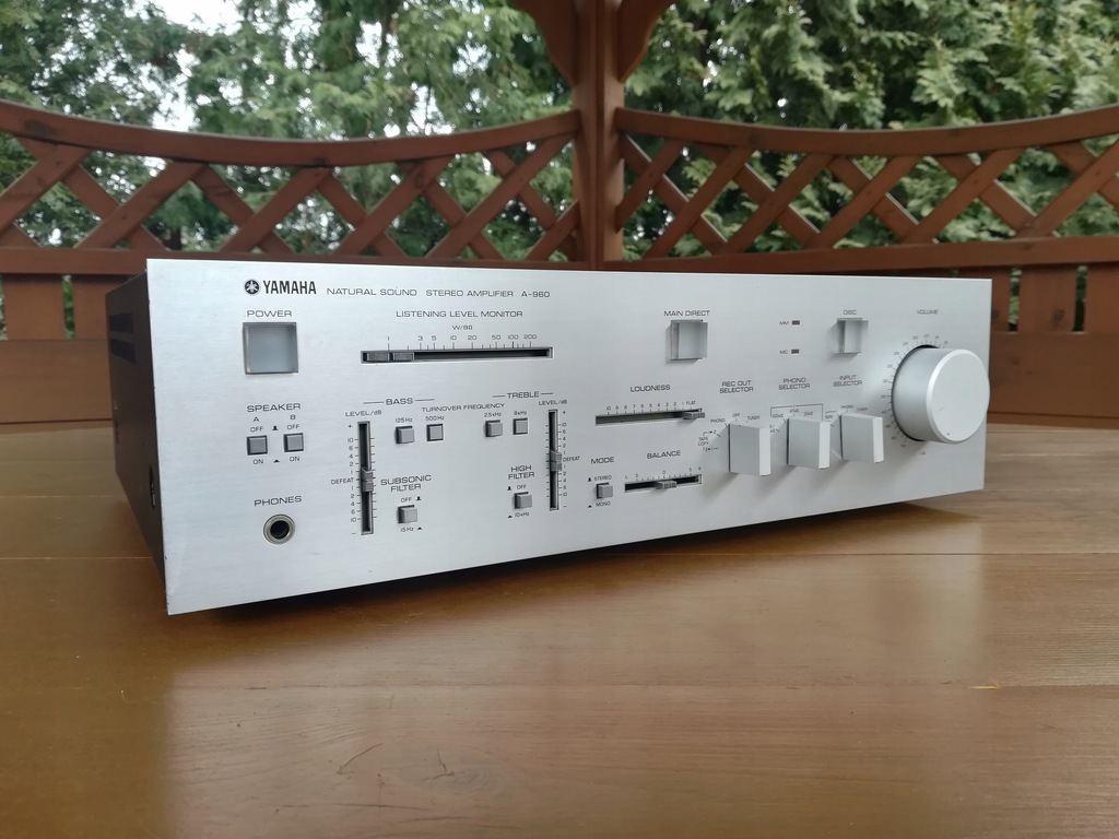 Yamaha A-960 Natural Sound Made in Japan Faktura