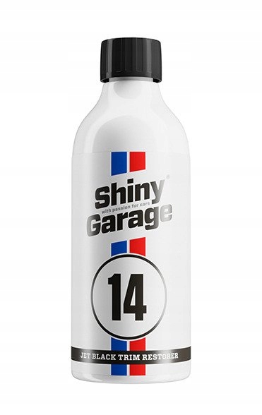 SHINY GARAGE JET BLACK TRIM RESTORER 0,5L