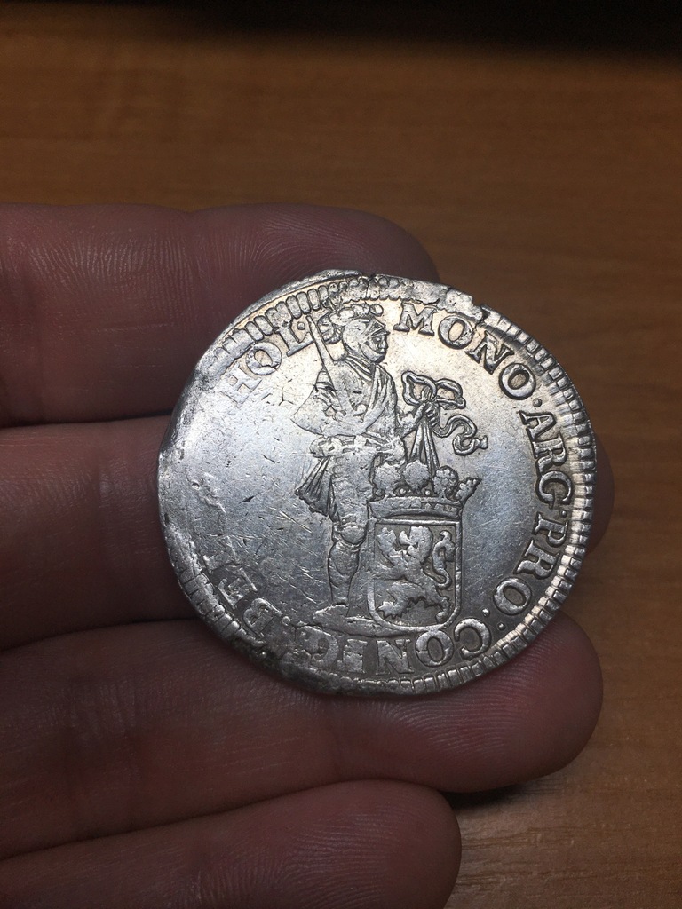 Niderlandy silver dukat 1673