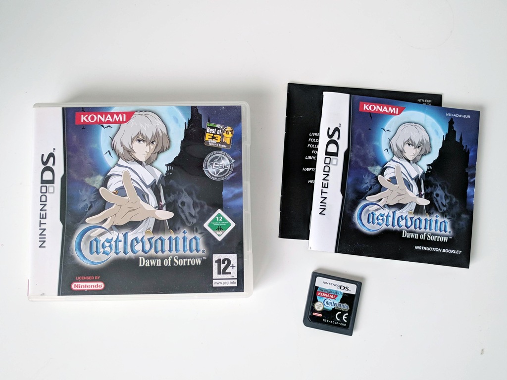 Castlevania Dawn of Sorrow - Nintendo DS, 3DS
