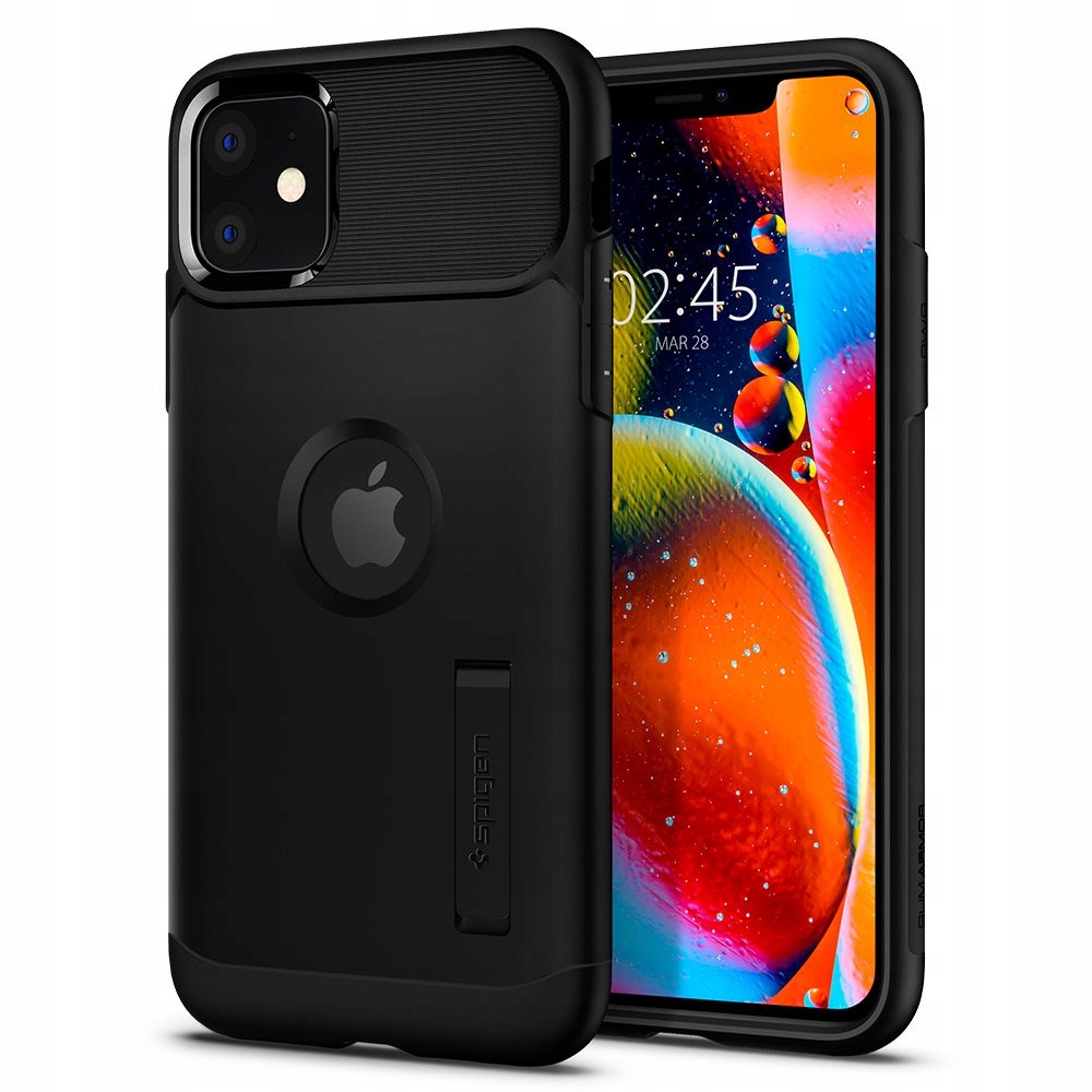 SPIGEN SLIM ARMOR do iPhone 11 - BLACK