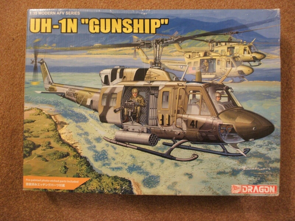 UH-1N “Gunship” 1:35 DRAGON Nowy ! Okazja !