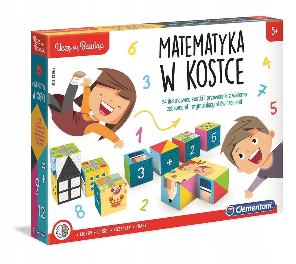 Uczę się, bawiąc. Matematyka w kostce Clementoni