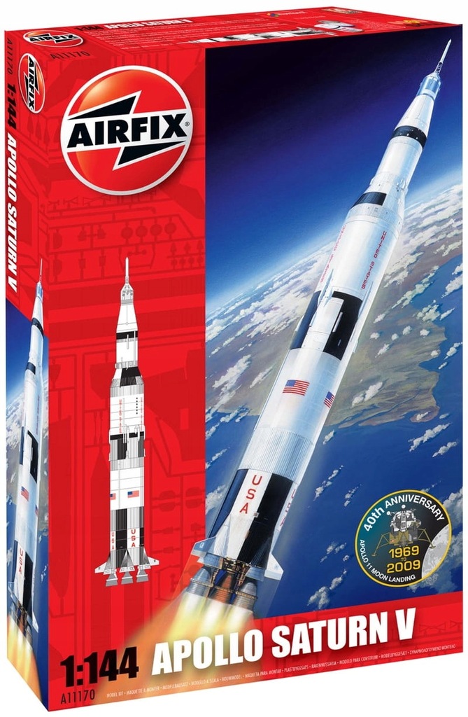 Купить Аполлон Сатурн V, Airfix 11170: отзывы, фото, характеристики в интерне-магазине Aredi.ru