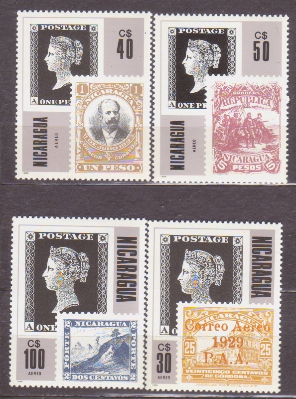 NICARAGUA. 1986/125lat znaczka.. 4zn/czysty
