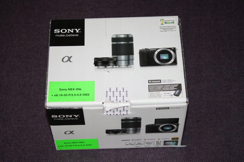 Sony Nex-3n Pudełko Wysyłka 24H!