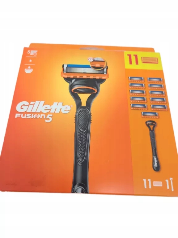 GILLETTE FUSION 5 11 PACK IN 1