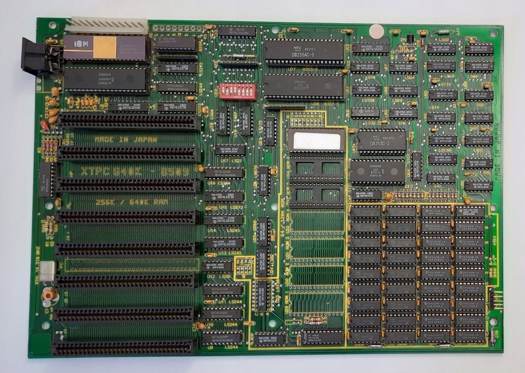 XTPC640K-8549 XT 8-bit ISA Mainboard + 8088