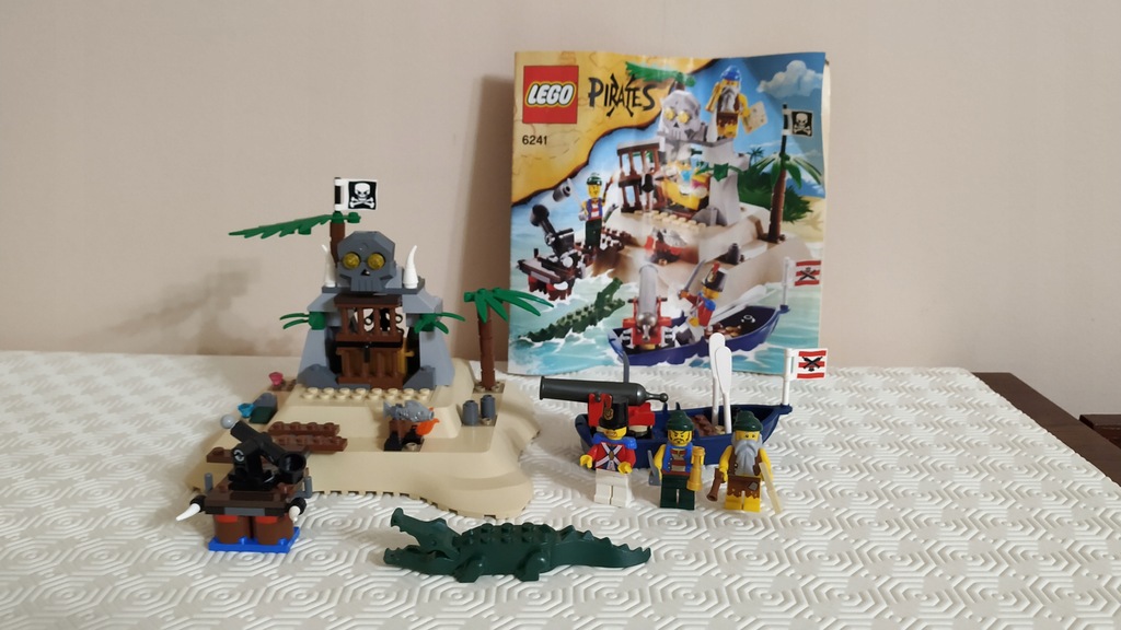 Lego Pirates 6241 Loot Island KOMPLET