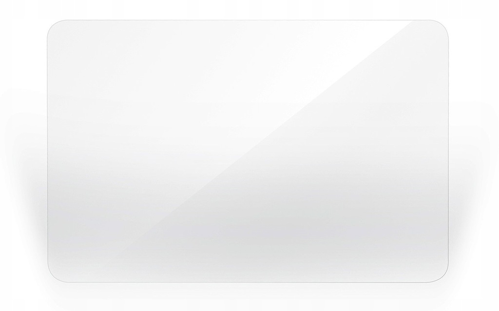 Podkładka zaokrąglona płyta PLEXI 4 mm 60x40 Laser