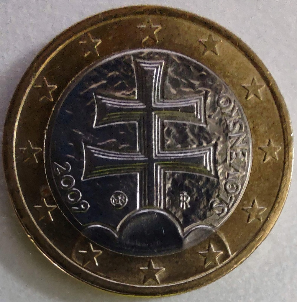 1134 - Słowacja 1 euro, 2009