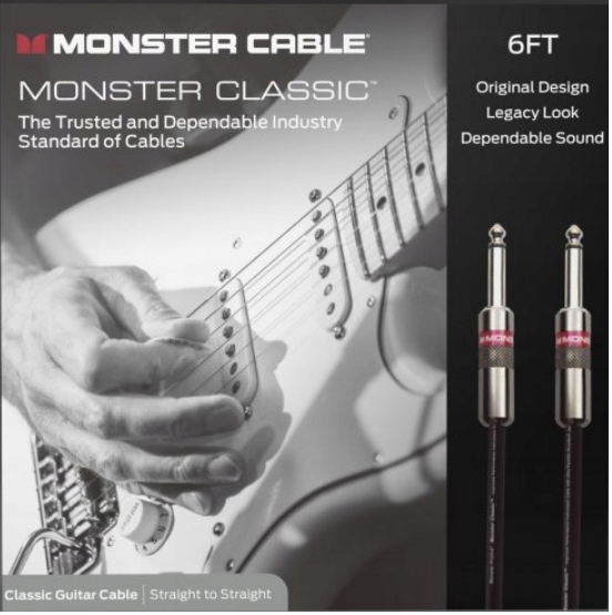 Monster Classic I-6 WW Prolink Kabel gitarowy