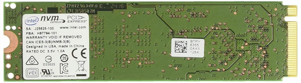 Купить SSD-ДИСК ДЛЯ НОУТБУКА 128 ГБ INTEL SSD PEKKW 128G 7X1 M.2: отзывы, фото, характеристики в интерне-магазине Aredi.ru