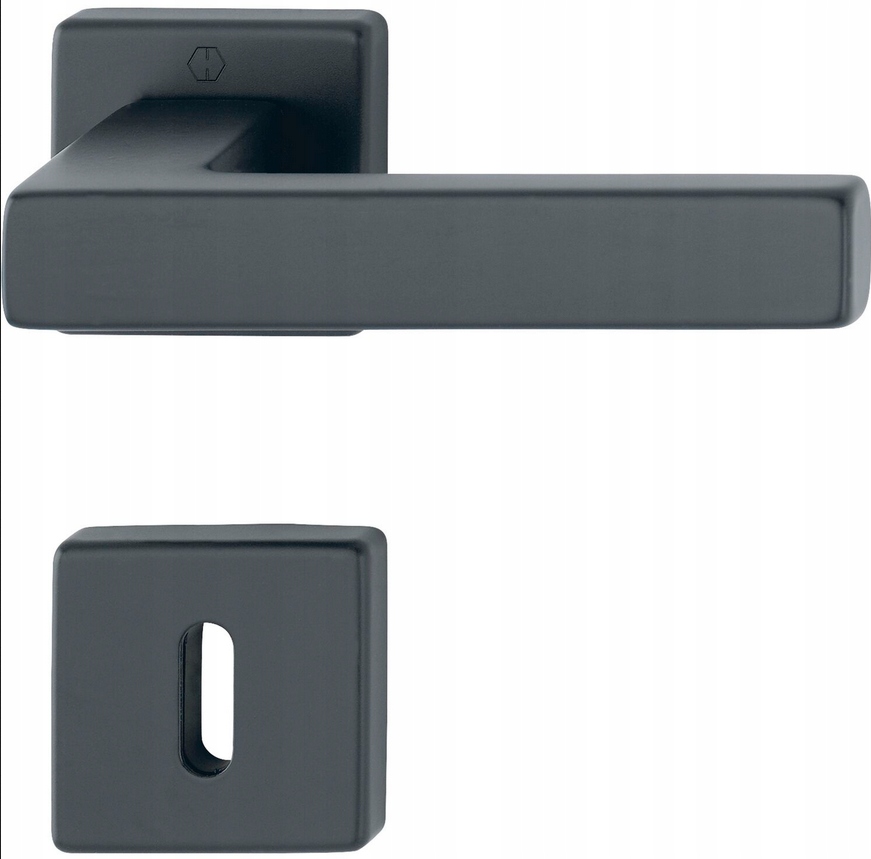 124CJ HOPPE Komplet klamek AUSTIN, gr.drzwi 37-42