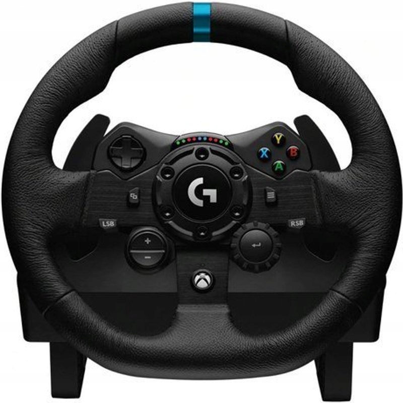 Купить РУЛЕВОЕ КОЛЕСО ДЛЯ ПК LOGITECH G923 DRIVING FORCE XBOX PC: отзывы, фото, характеристики в интерне-магазине Aredi.ru