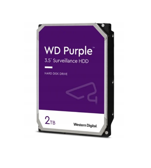 Dysk twardy do monitoringu 2 TB HDD 3,5 WD Purple