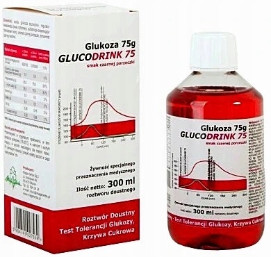 GLUCODRINK 75 Glukoza W PŁYNIE sm czarna porzeczka