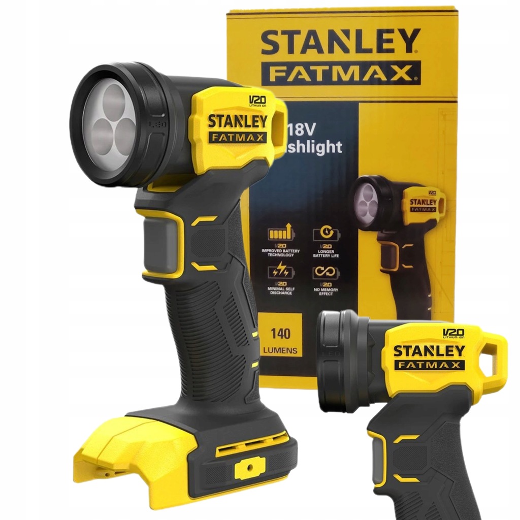 STANLEY FATMAX SFMCL020B V20 18V LATARKA LED SOLO