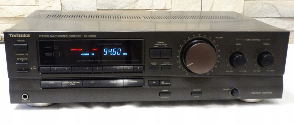 AMPLITUNER STEREO TECHNICS SA-GX130 JAPAN