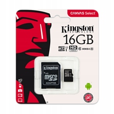 Купить Карта памяти KINGSTON Micro SD 16 ГБ класс 10 UHS: отзывы, фото, характеристики в интерне-магазине Aredi.ru