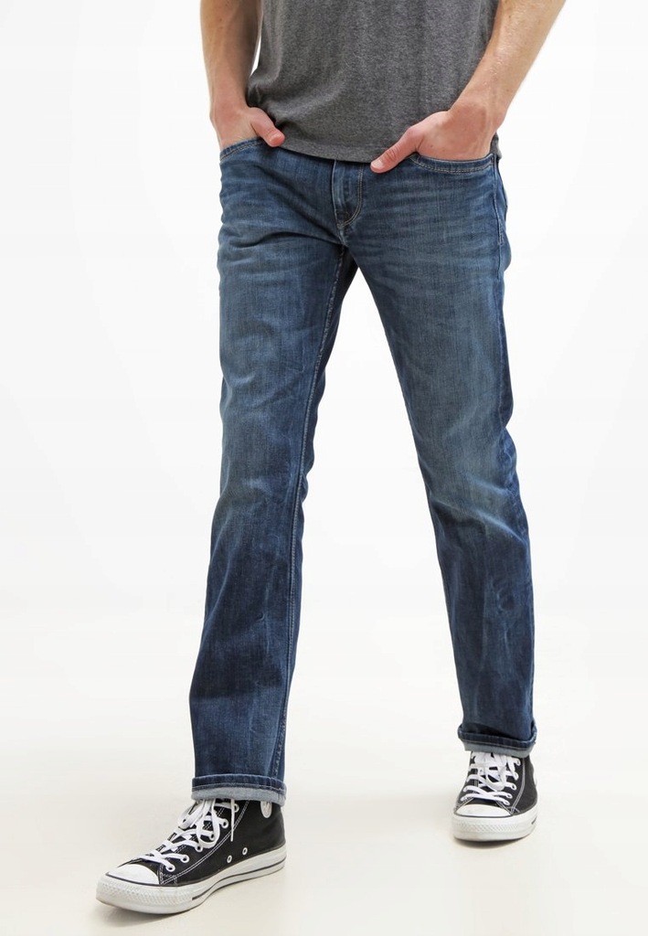 Pepe Jeans Jeansy męskie z prostą nogawką W33 L32