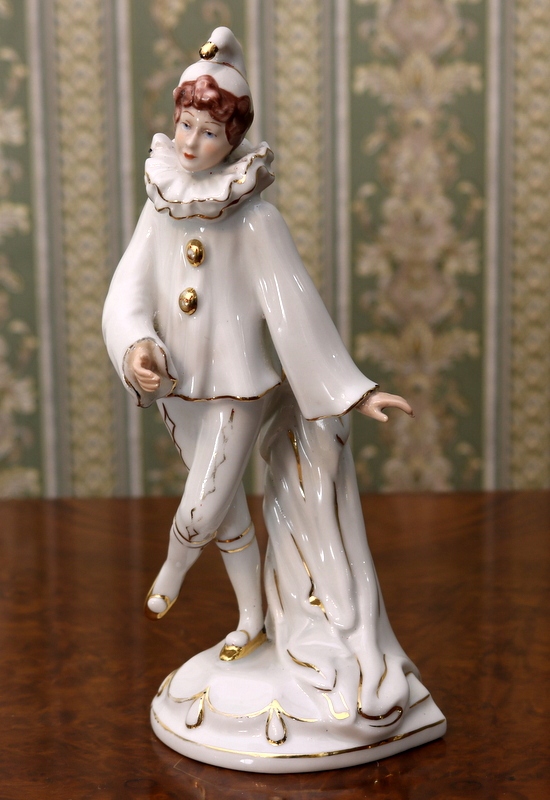 Royal Dux Klaun figurka porcelanowa lata 60-te