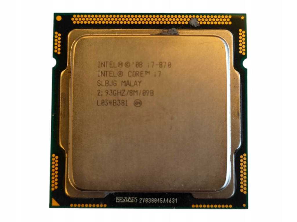 CPU INTEL Core i7-870, SLBJG 2.93 GHz 4 Cores