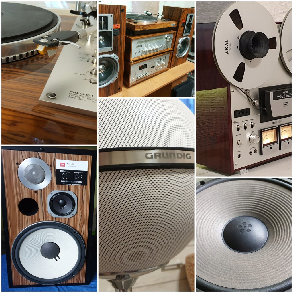 Naprawa głośników, gramofonów i stolarki audio