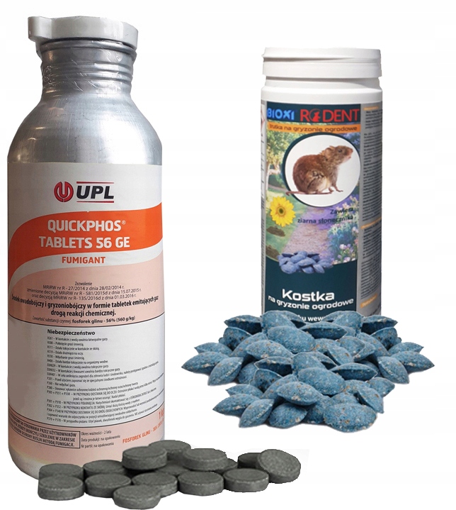 QUICKPHOS 56 GE TABLETKI GAZ TRUCIZNA KRETY 1kg 14134981957