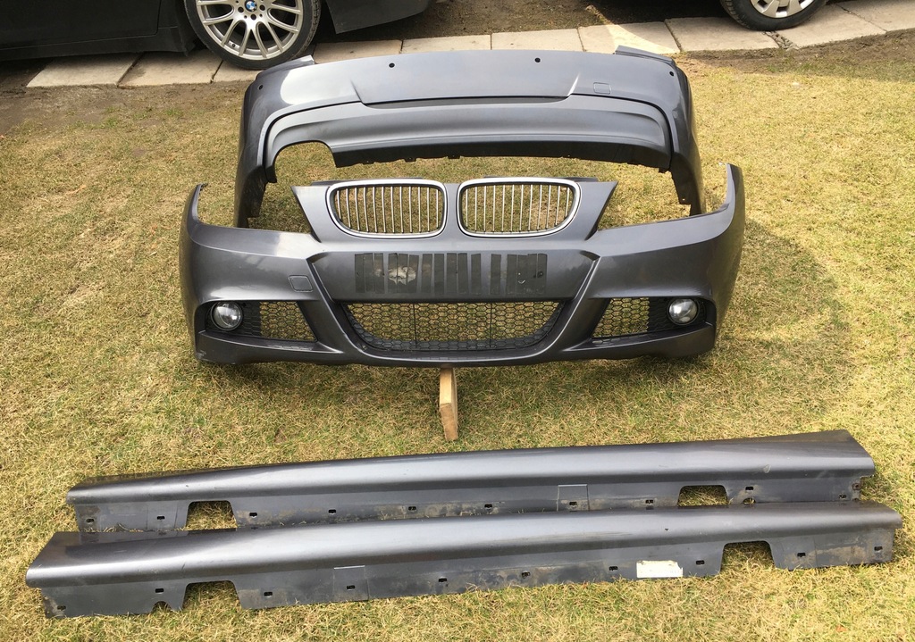 BMW E90 LCI LIFT MPAKIET ZDERZAK PRZÓD TYŁ PROGI 10590755250
