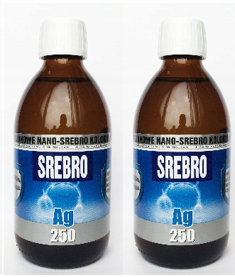 PRO AKTIV NANO SREBRO KOLOIDALNE 2 X 300 ML