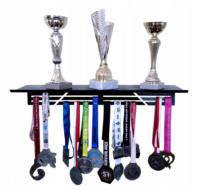 Купить Вешалка для медалей с полкой для трофеев, 60 см, МЕТАЛЛ: отзывы, фото, характеристики в интерне-магазине Aredi.ru