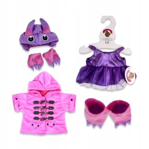 Build Your Bears Wardrobe FBA_5060322144177 Teddy Bear Clothes, Pink