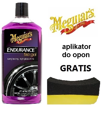 MEGUIARS ENDURANCE TIRE GEL żel do opon +aplikator